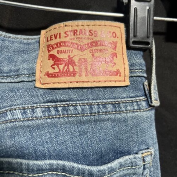 Levi's | 714 Straight Jeans | Size 28 Light Blue - Picture 6 of 7